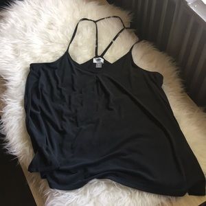 Old Navy size XL loose fitting charcoal tank
